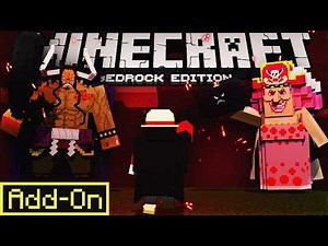 El MEJOR ADD-ON/MOD de ONE PIECE para Minecraft PE/BEDROCK - Review Asa’s One Piece Add-on