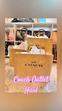 Coach Outlet Haul 2/25 Drop Unboxing #coachoutlet #coachbags #coach #unboxingvideo