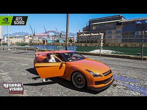 GTA 5 Natural Vision Enhanced 8K Gameplay on RTX 5090 + 9800X3D | Maxed-Out Ray-Tracing Graphics MOD