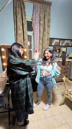 Cheers to women like you!!! @Cynthya Karam you’re truly my favorite person ever. Thank you for inviting me to the set of #بالحرام , for making me feel so special, for the long healing hugs, and for reminding me to never give up on my dreams. I’ll follow your path. My whole heart loves you, ma CeeCee. ☀️❤️