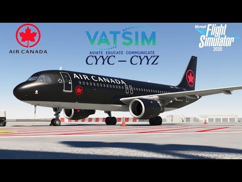 MSFS2020 LIVE | Airbus A320 VATSIM Flight | Calgary to Toronto | Full ATC | Realistic Ultra Graphics