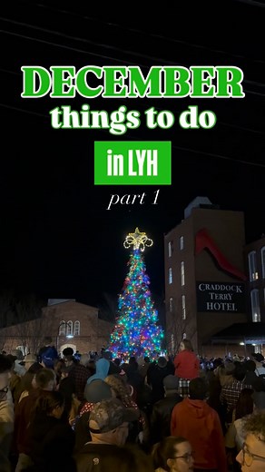 Lynchburg, Virginia on Instagram: "Part 1 of the holiday events round up is here! 🎄⛄️December in LYH means festive markets, holiday shows, tree lightings, and community celebrations! ✨Check out the first half of holiday events happening in LYH: 🎄11/20-12/24 Visit Santa & Wonderland Everyday @shopriverridge 🎄11/23-01/04 Bright Nights on the Bluffwalk @downtownlynchburg 🎄11/29-12/20 Mistletoe Market Every Saturday 8am-3pm @lynchburgcommunitymarket 🎄11/29-12/