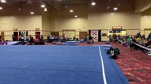 47K views · 407 reactions | 1-17-2020 Hannah’s final level 5 floor routine.  | Gymnastics World | Facebook