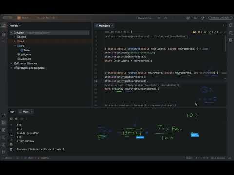AP Computer Sc. A FRQ Practice | Java Methods, Parm., Return Values & Method Calls Waddy class 24