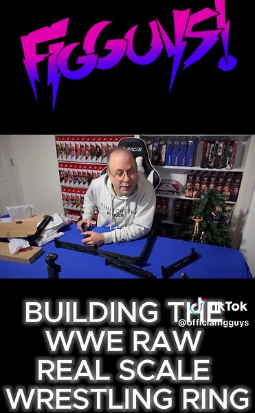 WWE Ultimate Edition RAW Ring Unboxing with FigKid