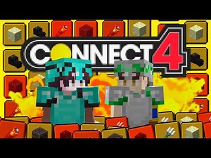 I Turned Connect 4 into a MINECRAFT CHALLANGE