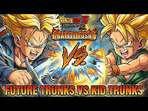 Future Trunks vs Kid Trunks [Battle Rush] - Dragon Ball Z: Budokai 2 Gameplay