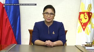 Vice President Leni Robredo delivers her message in commemoration of the 49th anniversary of declaration of Martial Law in the Philippines. Full story: https://www.rappler.com/nation/robredo-message-martial-law-anniversary-2021 | Rappler