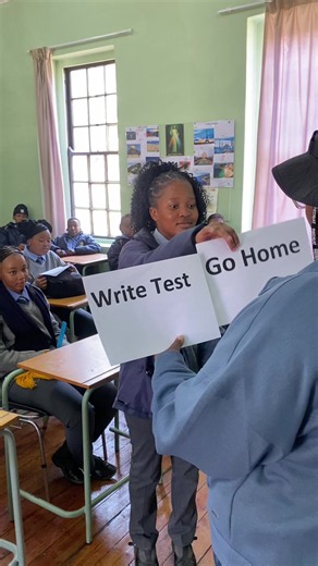 The teacher had us in the first half 😭 Its a good thing our teachers know what’s best for our students and our students love being at school anyway 👀 #EduCollege #Qwaqwa #TheFutureIsOurs #FYP #HighSchool