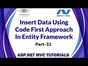 31 | Insert OR Create Data In Database Using Code First Approach EF In ASP.NET MVC (Hindi/Urdu)