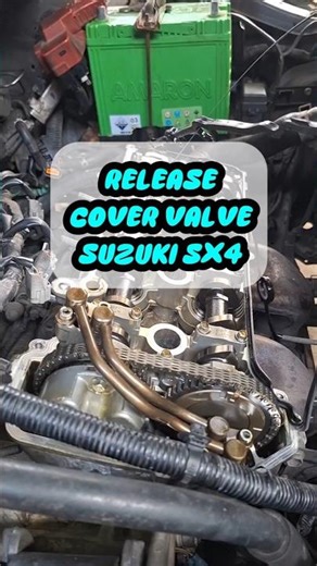 RELEASE COVER VALVE SUZUKI SX4 #valvecover #remove #suzukisx4 #suzuki #automobile #mechanic