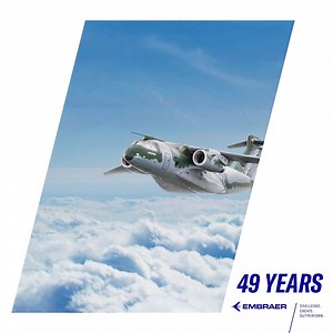 Forty-nine years ago today, #Embraer disrupted the world of aviation by establishing new standards for commercial, defense and business aircraft. #EmbraerStories #EmbraerAnniversary #NationalAviationDay | Embraer