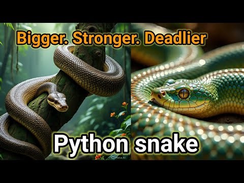 Giant Python Snake Facts | Deadly Encounters in USA Wildlife