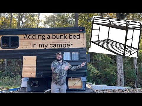 I built a bunk bed in my 1983 camper!