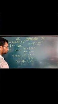 Easy Way to Learn the Domain of Function | By Manish Sir | ...