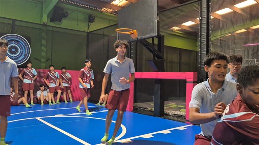 Tech kids basketball bouncy floor = best day ever 🤩 | Sydney Technical High School