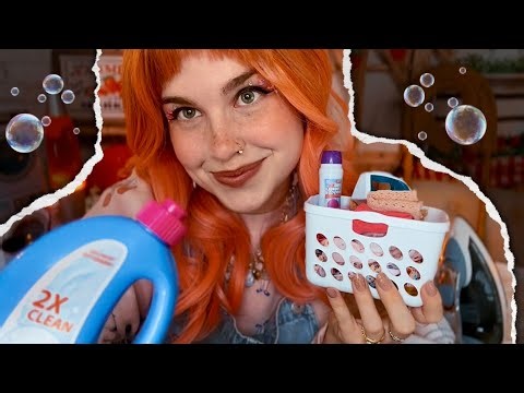ASMR Mini Laundromat Roleplay 🫧💖 ND Comfort, Stimming, and Tingly Voice