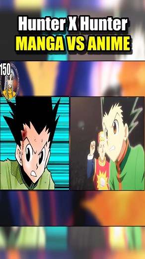 61K views · 2.2K reactions | Manga vs anime de Hunter x Hunter #hunterxhunter #anime | Boncker Burger | Facebook