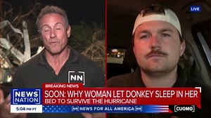 Storm chaser shares experience capturing tornadoes during Hurricane Milton | CUOMO