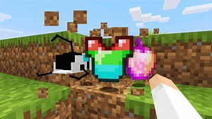 Minecraft But There Are Custom Drops…