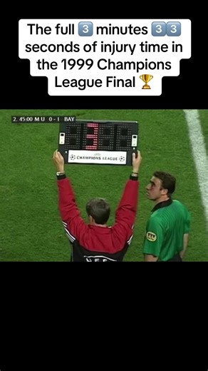 1999 Champions League Final: Injury Time Highlights