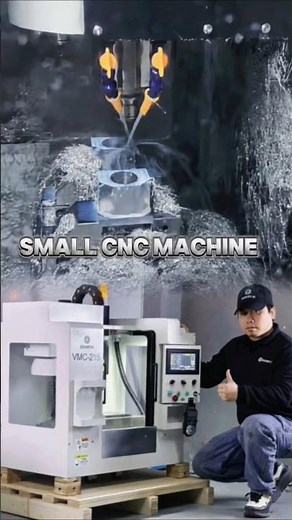 Compact 3/4Axis NC Machining CenterSmall Benchtop Milling Machine SVANFON Precision DIY Metalworking