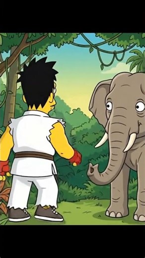 humans be like #shorts #cartoon #simpsons