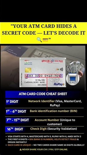 ATM ka Hidden Secret Code 😱💳 | Ye Trick 99% Log Nahi Jaante!