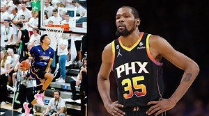 "Bro doing dunks KD can't even do" - NBA fans react to Victor Wembanyama's ridiculous Eastbay dunk