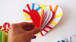 4.6M views · 128K shares | HOW TO MAKE A PAPER HEART BOOK...