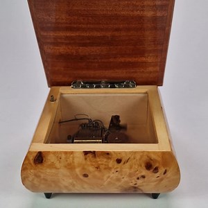 Reuge Marquetry Swiss Music Box Frank Sinatra My Way With Sound Clip - Etsy