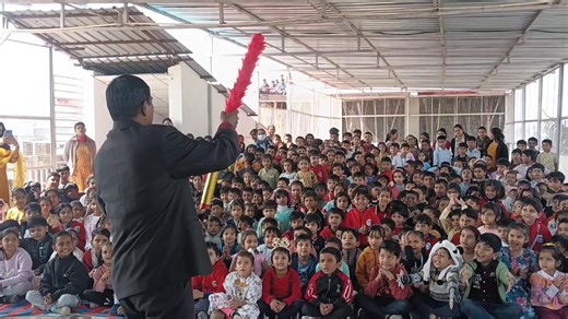 School magic picnic animal function Christmas celebrate party magic show Jadugar Akhtar II #Magician #shows #Call in #WhatsApp 099770 43138 🪄🍿🎂 | Jadugar Akhtar II