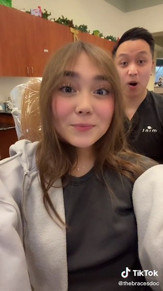 Excited Patient Getting Braces Removed | Braces Removal Process