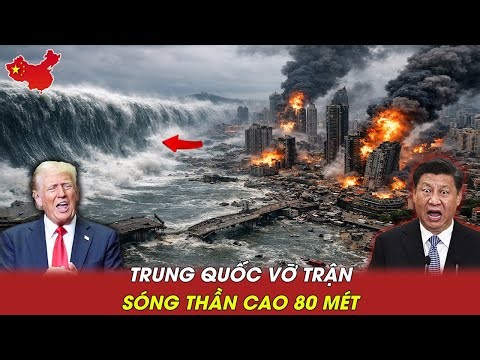 BÁO ĐỘNG ĐỎ: Sóng Thần 80m Xóa Sổ Thanh Đảo - Trung Quốc Thất Thủ