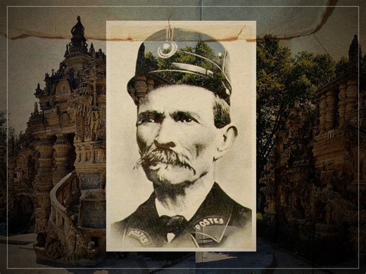 The outstanding French castle made by a postman