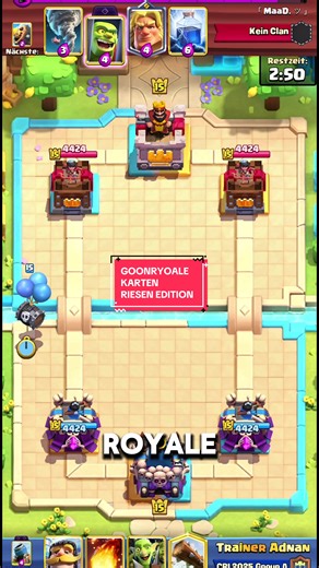 GOONRYOALE Karten Riesen Edition Gameplay Insights