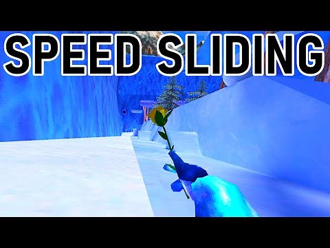 How to Speed Slide in the New Beta Mountains Map Gorilla Tag VR