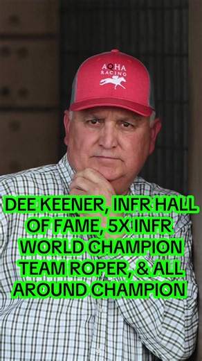 From Cherokee cowboy to Hall of Fame legend, Dee Keener proved greatness doesn’t stop when the rodeo ends. 🤠🏆 5-time INFR Team Roping Champion, INFR All-Around Cowboy, Hall of Famer, and one of the winningest horse trainers in America, Dee Keener built a legacy that still inspires Native cowboys today. Oklahoma raised him, Indian rodeo shaped him, and hard work made him unforgettable. Cherokee Nation Inola, Oklahoma Rodeo Legend Native Cowboy True Grit Native Athletes Native Success Native Ame