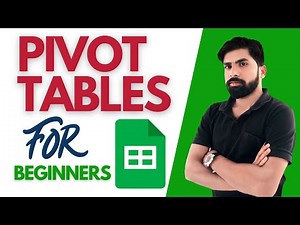Pivot Tables in Google Sheets||Create a Pivot Table in Google Sheets for Beginners in Hindi