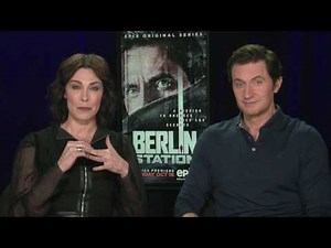 IR Interview Michelle Forbes & Richard Armitage For Berlin Station