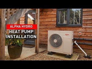 Alpha Hydro heat pump installation