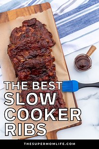 6.4K views · 21 reactions | The best ribs you’ve ever tasted and they are made in your slow cooker! Just minutes of prep! Check out the easy recipe: https://thesupermomlife.com/slow-cooker-ribs/ Las mejores costillas que hayas probado y están hechas en tu olla de cocción lenta! ¡Solo minutos de preparación! | The Super Mom Life | Facebook