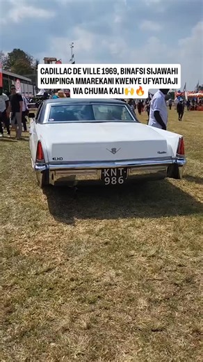 CADILLAC DE VILLE 1969, BINAFSI SIJAWAHI KUMPINGA MMAREKANI KWENYE UFYATUAJI WA CHUMA KALI🙌🔥 @ndinga_point #ndinga_point | Ndinga POINT