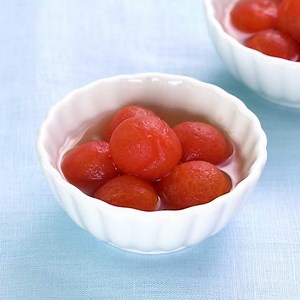 甘さが広がる♪ ミニトマトの出汁浸しのレシピ動画・作り方 | デリッシュキッチン