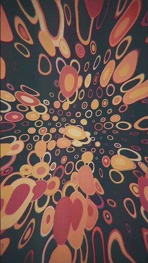 Retro Trippy Psychedelic Motion Background