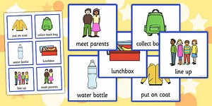 Daily Routine Cards (Going Home)