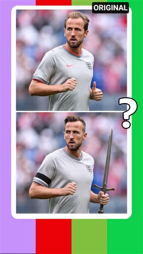 ⚽🧠 Find Differences #harrykane