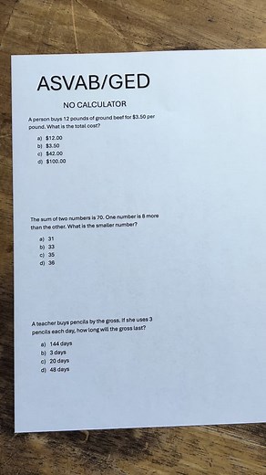 Essential ASVAB and GED Practice Tips