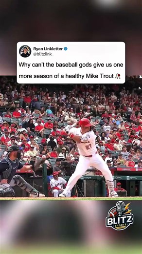 Why can’t we get one more full year of Mike Trout #mlb #baseball #angels