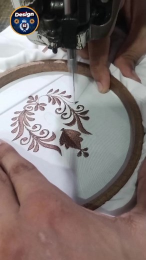 Front Pocket Logo Kadhai Design | Embroidery | Hand Embroidery